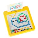 Tablica magnetyczna montessori mozaika kolorowe kropki żółta 26 x 26 cm Tablica magnetyczna montessori mozaika kolorowe kropki żółta 26 x 26 cm