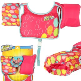 Kamizelka dmuchana BESTWAY 32174 kapok z rękawkami 3-6lat 19-30kg różowa
