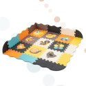 Mata edukacyjna piankowa puzzle zwierzątka kolorowa 114 x 114 cm 25 elementów folia Mata edukacyjna piankowa puzzle zwierzątka kolorowa 114 x 114 cm 25 elementów folia