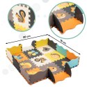 Mata edukacyjna piankowa puzzle zwierzątka kolorowa 114 x 114 cm 25 elementów folia Mata edukacyjna piankowa puzzle zwierzątka kolorowa 114 x 114 cm 25 elementów folia