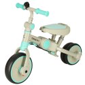 Rowerek trójkołowy TRIKE FIX V4 rower spacerówka rowerek biegowy 6w1 szary niebieski Rowerek trójkołowy TRIKE FIX V4 rower spacerówka rowerek biegowy 6w1 szary niebieski