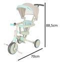 Rowerek trójkołowy TRIKE FIX V4 rower spacerówka rowerek biegowy 6w1 szary niebieski Rowerek trójkołowy TRIKE FIX V4 rower spacerówka rowerek biegowy 6w1 szary niebieski