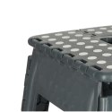 Stołek taboret składany antypoślizgowy 39cm ciemny szary Stołek taboret składany antypoślizgowy 39cm ciemny szary