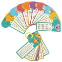 Zabawka edukacyjna tabliczka mnożenia drewniana kolorowe kółeczka Zabawka edukacyjna tabliczka mnożenia drewniana kolorowe kółeczka