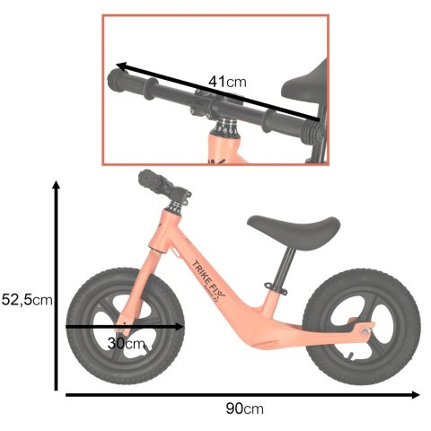 Rowerek biegowy Trike Fix Active X2 rower pomarańczowy Rowerek biegowy Trike Fix Active X2 rower pomarańczowy