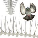 Kolce metalowe na ptaki gołębie 50cm x 11cm x 4cm Kolce metalowe na ptaki gołębie 50cm x 11cm x 4cm
