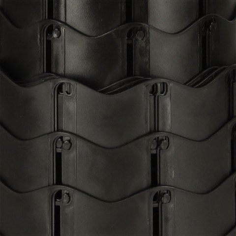Krzesło składane taboret teleskopowy turystyczny przenośny czarny 200kg Krzesło składane taboret teleskopowy turystyczny przenośny czarny 200kg