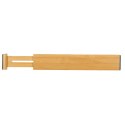 Organizer do szuflady bambusowy separator regulowany na sztućce narzedzia 43cm 1 sztuka Organizer do szuflady bambusowy separator regulowany na sztućce narzedzia 43cm 1 sztuka