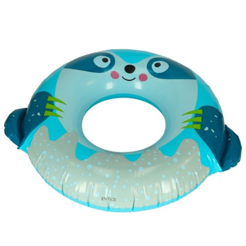 INTEX 59266 Kółko do pływania koło dmuchane ponton plażowy leniwiec max 40kg INTEX 59266 Kółko do pływania koło dmuchane ponton plażowy leniwiec max 40kg