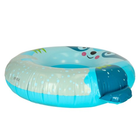 INTEX 59266 Kółko do pływania koło dmuchane ponton plażowy leniwiec max 40kg INTEX 59266 Kółko do pływania koło dmuchane ponton plażowy leniwiec max 40kg