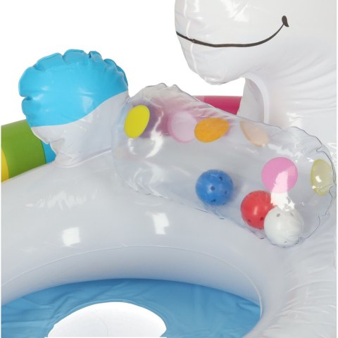 Kółko do pływania dla niemowląt koło pontonik dla dzieci dmuchany z siedziskiem jednorożec max 23kg 3-4lata INTEX 59570 Kółko do pływania dla niemowląt koło pontonik dla dzieci dmuchany z siedziskiem jednorożec max 23kg 3-4lata INTEX 59570