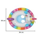 Kółko do pływania dla niemowląt koło pontonik dla dzieci dmuchany z siedziskiem jednorożec max 23kg 3-4lata INTEX 59570 Kółko do pływania dla niemowląt koło pontonik dla dzieci dmuchany z siedziskiem jednorożec max 23kg 3-4lata INTEX 59570