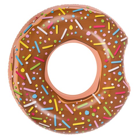 Kółko do pływania koło dmuchane BESTWAY 36188 donut brązowe 107cm Kółko do pływania koło dmuchane BESTWAY 36188 donut brązowe 107cm