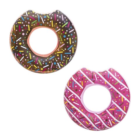 Kółko do pływania koło dmuchane BESTWAY 36188 donut brązowe 107cm Kółko do pływania koło dmuchane BESTWAY 36188 donut brązowe 107cm