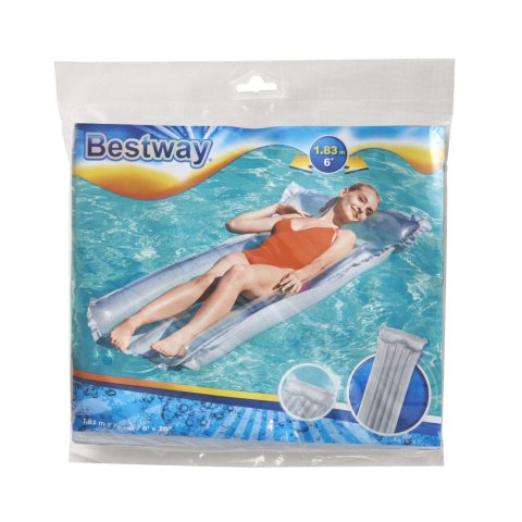Materac dmuchany plażowy BESTWAY 44013 szary Materac dmuchany plażowy BESTWAY 44013 szary