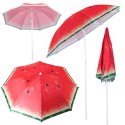 Parasol ogrodowy plażowy regulowany łamany 150cm arbuz UV Parasol ogrodowy plażowy regulowany łamany 150cm arbuz UV
