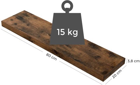 Półka 80cm - LWS28BX Półka 80cm - LWS28BX