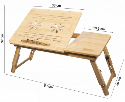 Stolik pod laptopa bambus M Stolik pod laptopa bambus M