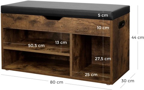 Szafka na Buty z Siedziskiem - LHS30BX Szafka na Buty z Siedziskiem - LHS30BX