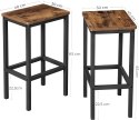 Taborety Barowe 2szt - LBC65X Taborety Barowe 2szt - LBC65X