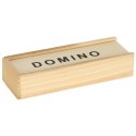 Domino drewniane klocki gra rodzinna + pudełko Domino drewniane klocki gra rodzinna + pudełko