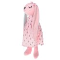 Maskotka pluszowa królik różowy 52cm Maskotka pluszowa królik różowy 52cm