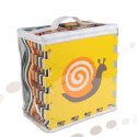 Mata edukacyjna piankowa puzzle zwierzątka kolorowa 114 x 114 cm 25 elementów Mata edukacyjna piankowa puzzle zwierzątka kolorowa 114 x 114 cm 25 elementów