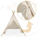 Namiot domek indiański dla dzieci tipi 135cm Namiot domek indiański dla dzieci tipi 135cm