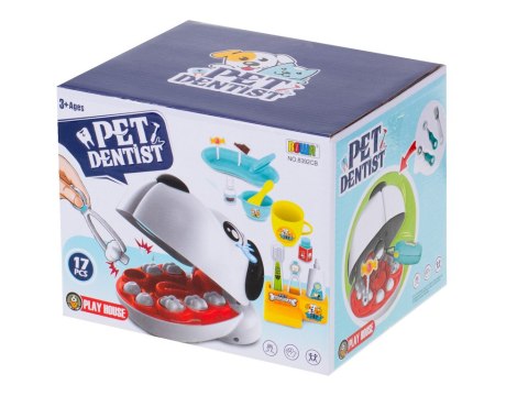 Pies piesek u dentysty chory ząbek wylecz zęba Pies piesek u dentysty chory ząbek wylecz zęba