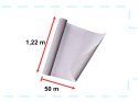 Folia rolka samoprzylepna okleina tapeta dąb srebrno-szary 1,22x50m Folia rolka samoprzylepna okleina tapeta dąb srebrno-szary 1,22x50m