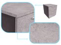 Folia rolka samoprzylepna okleina tapeta niebiesko-szary cement 1,22x50m Folia rolka samoprzylepna okleina tapeta niebiesko-szary cement 1,22x50m