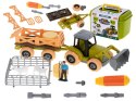 Gospodarstwo rolne farma traktor maszyny rolnicze zwierzęta zagroda owce + śrubokręt Gospodarstwo rolne farma traktor maszyny rolnicze zwierzęta zagroda owce + śrubokręt