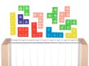 Gra logiczna układanka tetris stojący Gra logiczna układanka tetris stojący