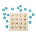 Gra planszowa memory montessori zestaw puzzle drewniane 4 karty Gra planszowa memory montessori zestaw puzzle drewniane 4 karty