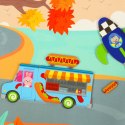 Książeczka magnetyczna układanka puzzle z magnesem środki transportu Książeczka magnetyczna układanka puzzle z magnesem środki transportu