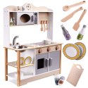 Kuchnia dla dzieci drewniana MDF LULILO KUKETO akcesoria 85cm Kuchnia dla dzieci drewniana MDF LULILO KUKETO akcesoria 85cm