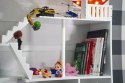 Regał na książki dla dzieci półka domek na zabawki 2w1 LULILO CALLA 116cm XXL Regał na książki dla dzieci półka domek na zabawki 2w1 LULILO CALLA 116cm XXL