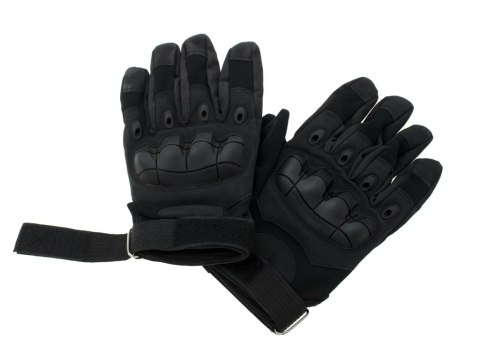 Rękawice taktyczne survival wojskowe ochrona kostek XL czarne Rękawice taktyczne survival wojskowe ochrona kostek XL czarne