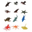 Figurki zwierzęta morskie dzikie zagrodowe dinozaury zestaw mix 48sztuk Figurki zwierzęta morskie dzikie zagrodowe dinozaury zestaw mix 48sztuk