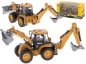 Koparka ładowarka metalowa z ruchomymi łyżkami Die-Cast H-toys 1704 1:50 Koparka ładowarka metalowa z ruchomymi łyżkami Die-Cast H-toys 1704 1:50