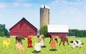 Zwierzęta figurki zwierzątka domowe gospodarcze farma inwentarz krowa koń 12szt Zwierzęta figurki zwierzątka domowe gospodarcze farma inwentarz krowa koń 12szt