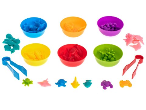 Zwierzęta morskie edukacyjne nauka liczenia montessori 36 zwierzątek Zwierzęta morskie edukacyjne nauka liczenia montessori 36 zwierzątek