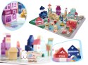 Klocki drewniane edukacyjne miasto puzzle 100el. Klocki drewniane edukacyjne miasto puzzle 100el.