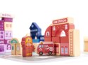 Klocki drewniane edukacyjne miasto puzzle 100el. Klocki drewniane edukacyjne miasto puzzle 100el.