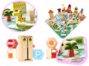 Klocki drewniane edukacyjne miasto puzzle 120el. Klocki drewniane edukacyjne miasto puzzle 120el.