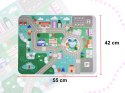 Klocki drewniane edukacyjne miasto puzzle 120el. Klocki drewniane edukacyjne miasto puzzle 120el.