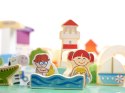 Klocki drewniane edukacyjne miasto puzzle 120el. Klocki drewniane edukacyjne miasto puzzle 120el.