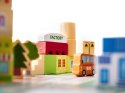 Klocki drewniane edukacyjne miasto puzzle 120el. Klocki drewniane edukacyjne miasto puzzle 120el.
