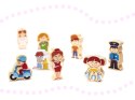 Klocki drewniane edukacyjne miasto puzzle 120el. Klocki drewniane edukacyjne miasto puzzle 120el.