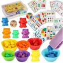 Misie edukacyjne gra nauka liczenia rozpoznawanie kolorów zestaw montessori rozwój zabawa 44el. Misie edukacyjne gra nauka liczenia rozpoznawanie kolorów zestaw montessori rozwój zabawa 44el.